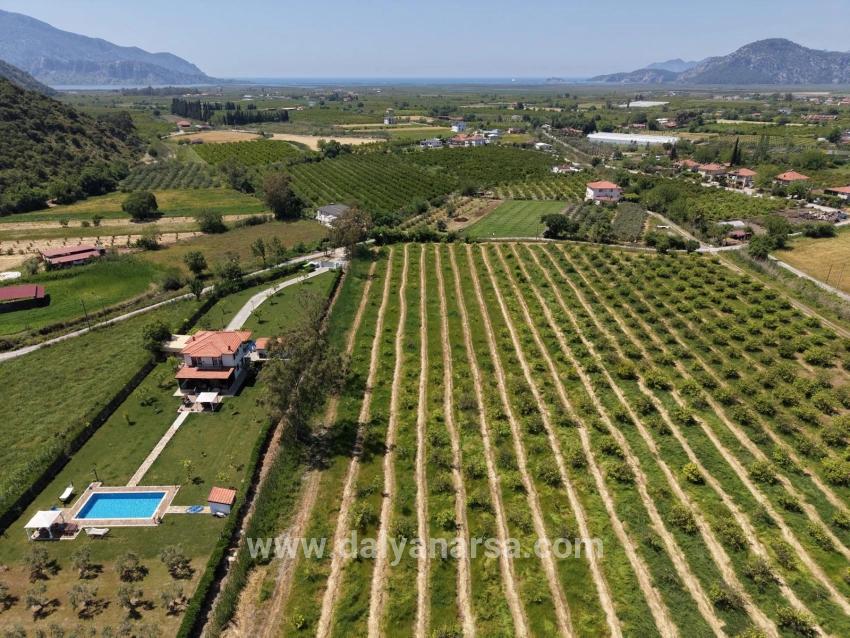 5100 M² Großes Grundstück In Der Nähe Des Stadtzentrums Von Dalyan Zu Verkaufen.