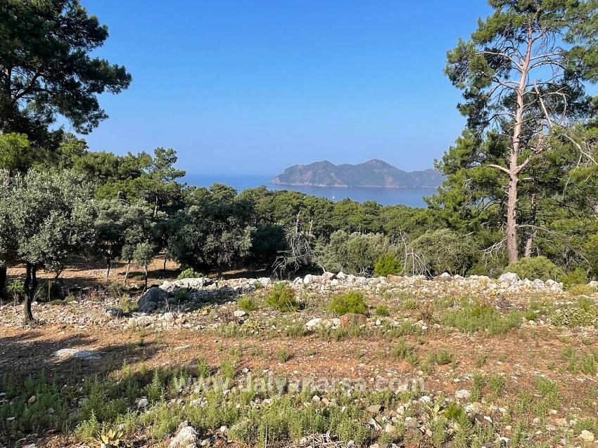 Schnäppchengrundstück Zum Verkauf Mit Meerblick In Der Gegend Von Ekincik-çandır.