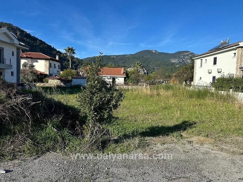 841 M² Großes Grundstück Zum Verkauf In Dalyan Gülpınar Mit 15 % Bebauung.