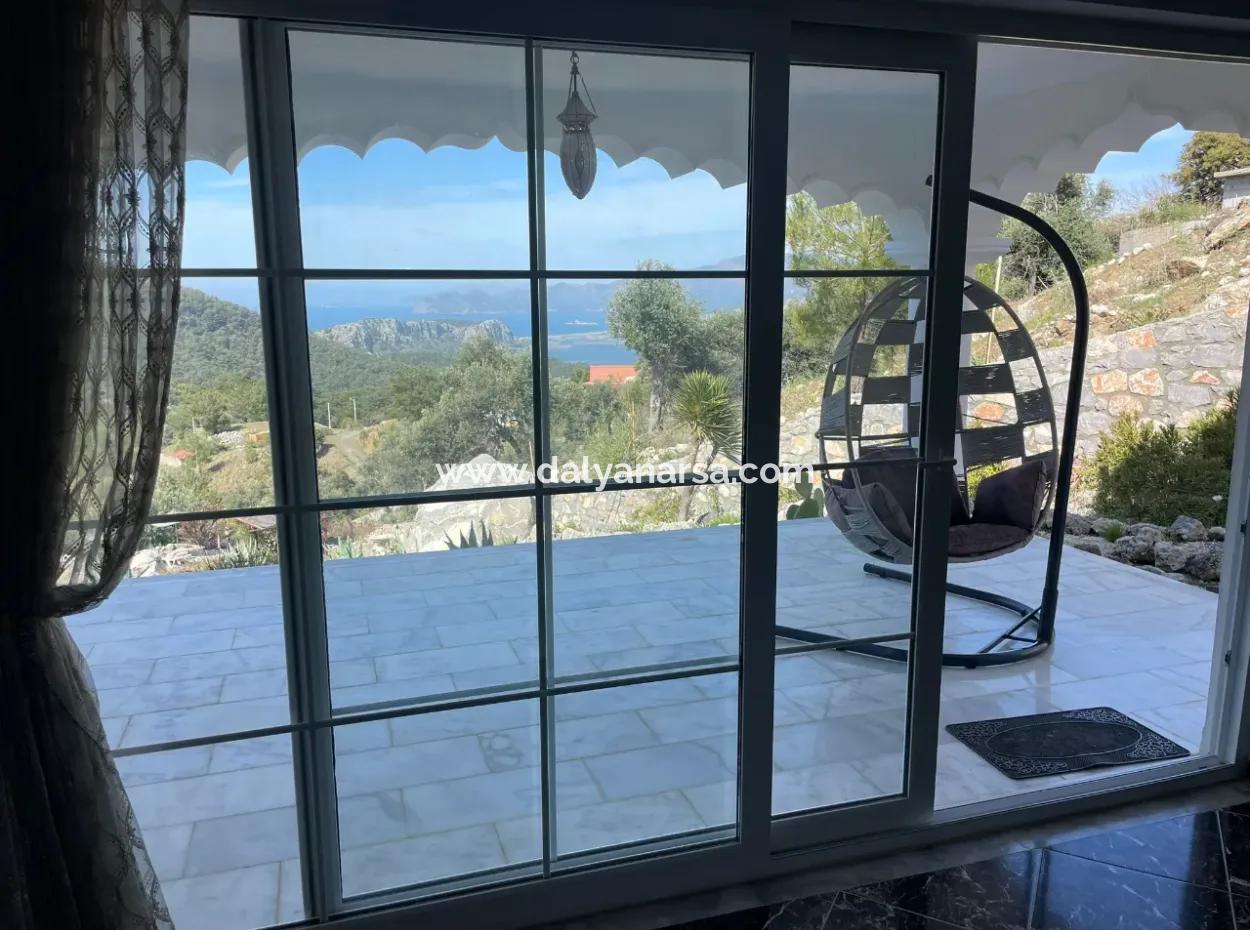 Vip Villa Zum Verkauf In 5000M2 Grundstück Mit Vollem Meerblick In Gökbel