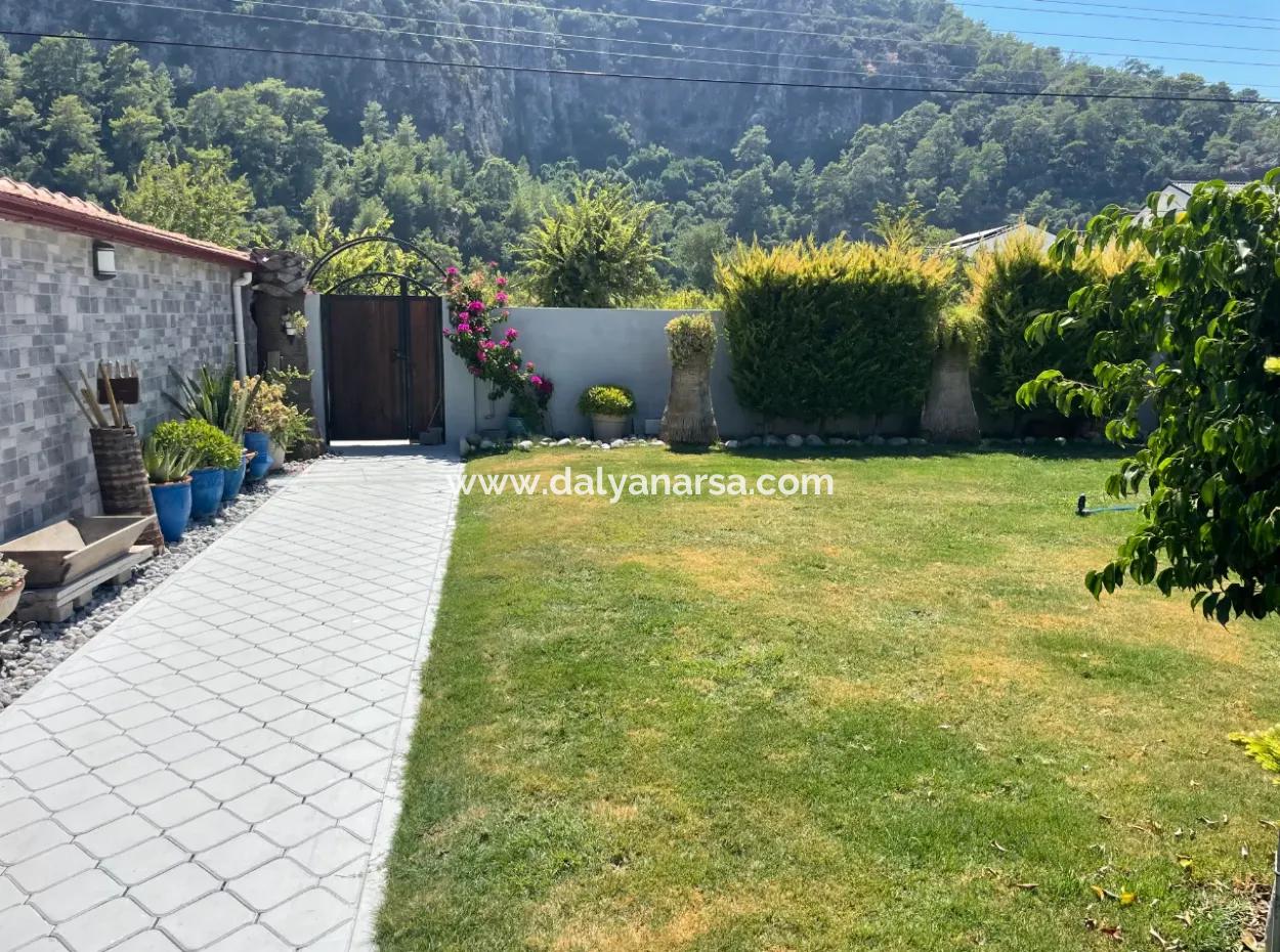 4 1 Villa Zum Verkauf In 720M2 Grundstück In Dalyan Gülpınar