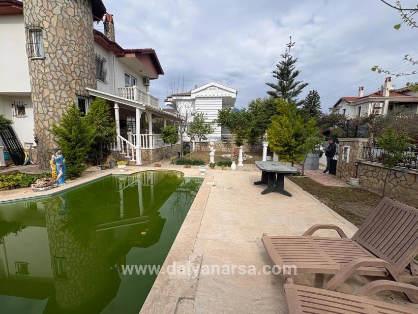 3+1 Villa For Sale On A 500m2 Plot In Dalyan Gülpınar