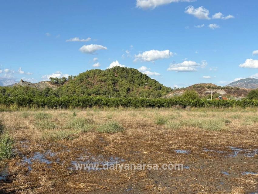 3900m2 Land For Sale With Construction Permit In Ortaca Yesilyurt