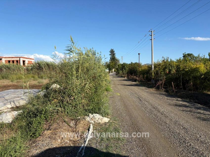 3900m2 Land For Sale With Construction Permit In Ortaca Yesilyurt