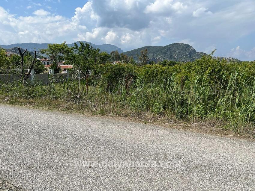 5,100 M² Plot Of Land For Sale In Dalyan, Maraş Area, Zoned For 5% Residential Use.