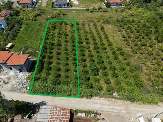 Land For Sale In Okçular, 1050m2, In The Village Residential Area.