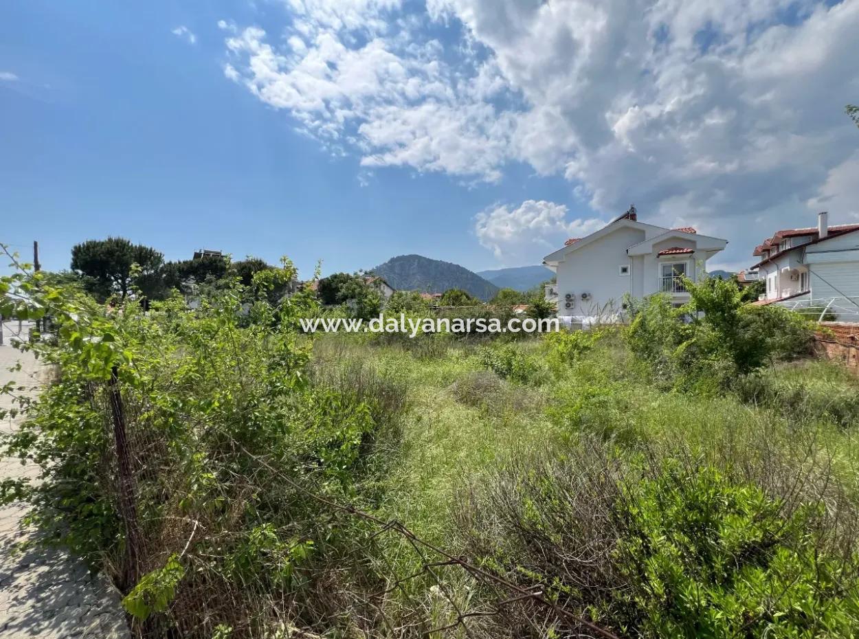 916M2 Commercial And Residential Zoned Land For Sale On The Main Road In Dalyan Gülpınar