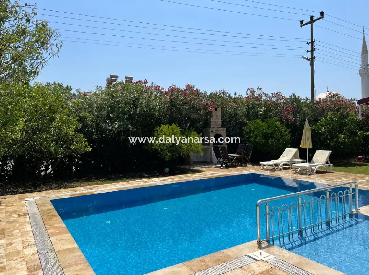 3 1 Villa For Sale In A Plot Of 600M2 In Dalyan