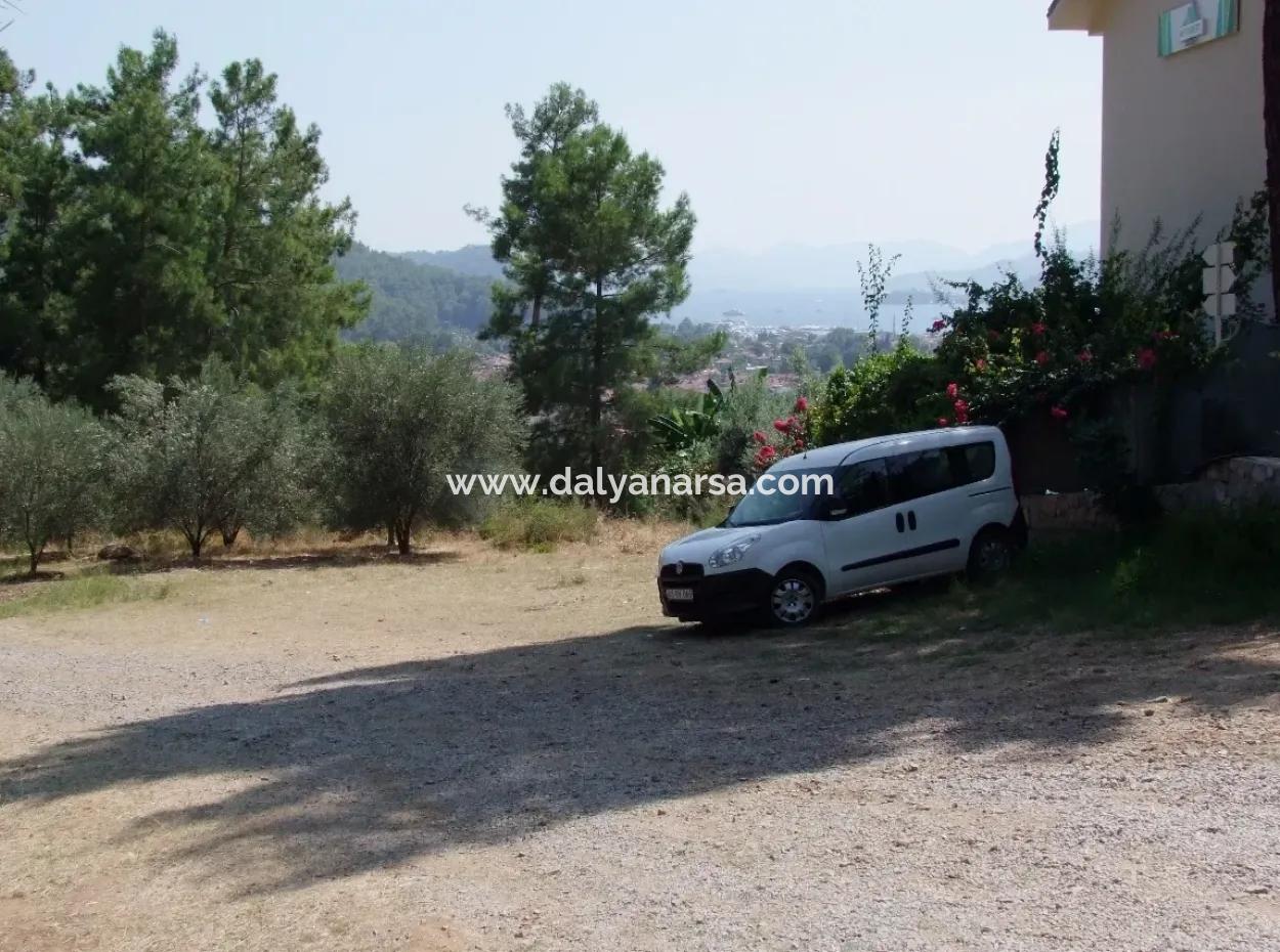 Land For Sale In Gocek Fethiye Göcekde 2017M2 Land For Sale With Full Sea View