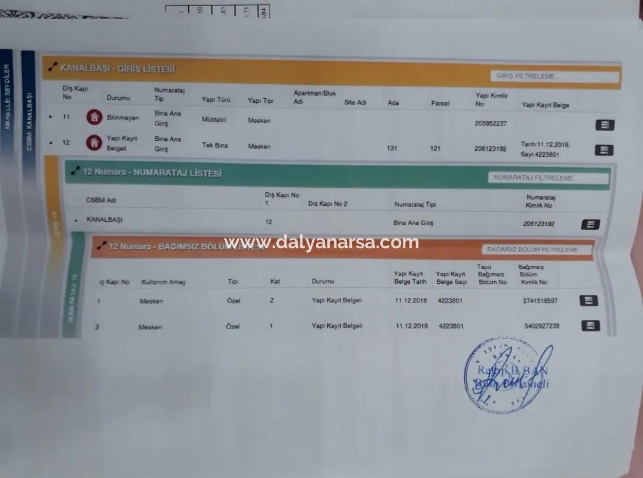 Home For Sale In Seydikemer 2211M2 Detached House For Sale Plot 6 2