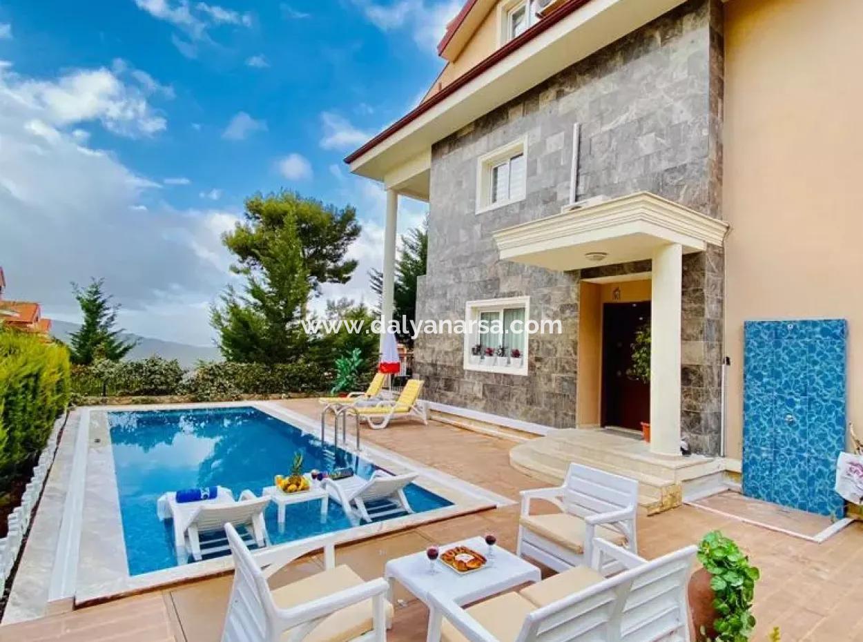 4+1 Villa For Sale In Fethiye Ovacik