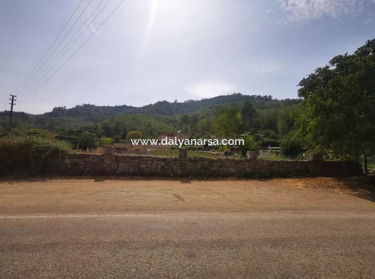 1245M2  Land For Sale In Marmaris Çamlı