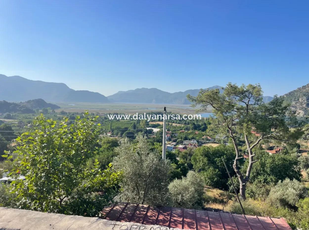 Çandır Full Sea And Lake View 500M2 2B Field For Sale