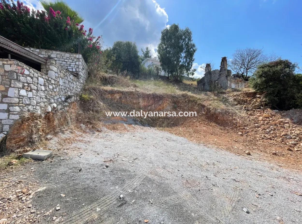 Land For Sale In Akçapnar With Sea View 500M2 Zoning