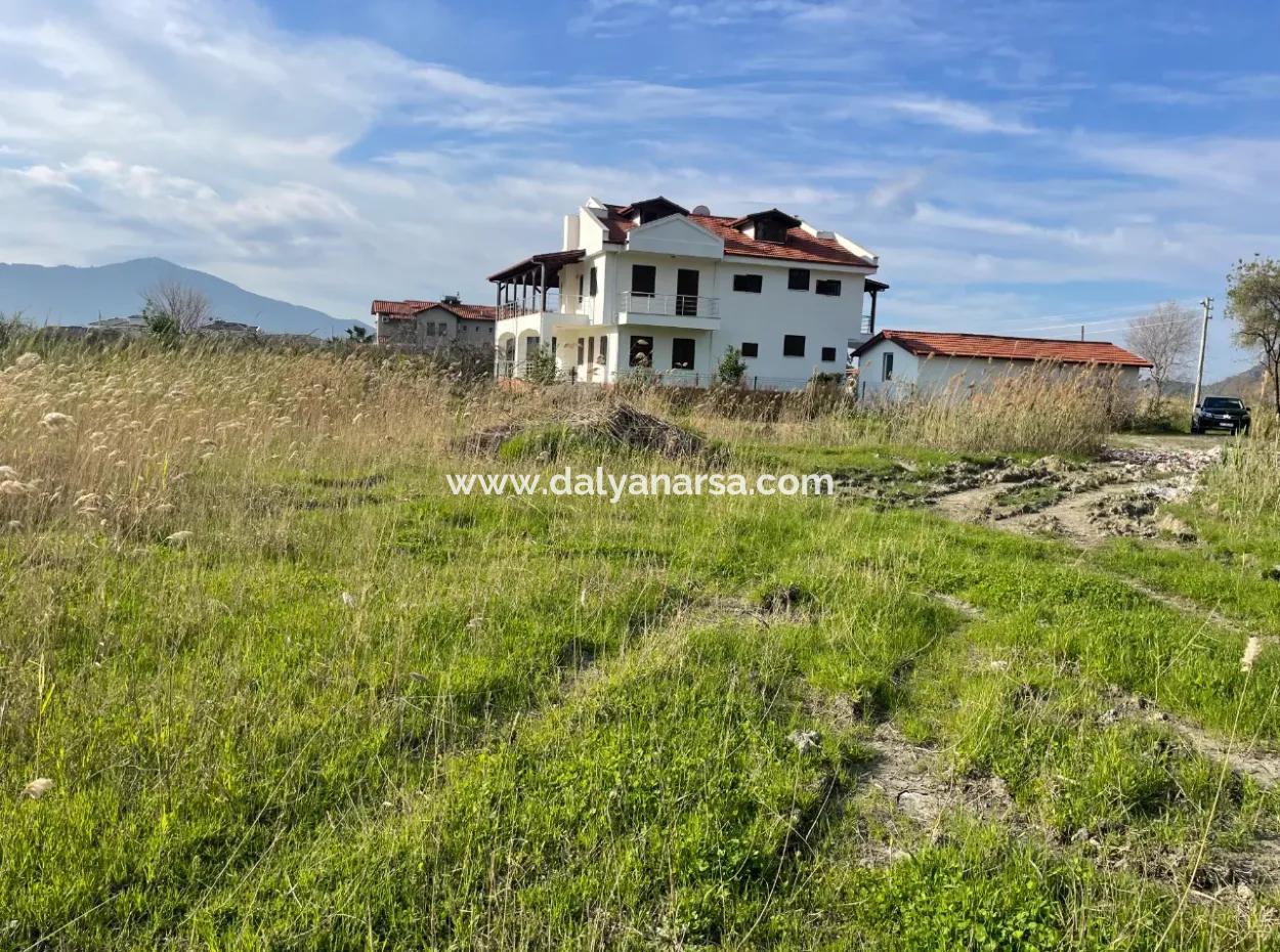 6800 M2 Land For Sale In Dalyan With 5% Residential Zoning