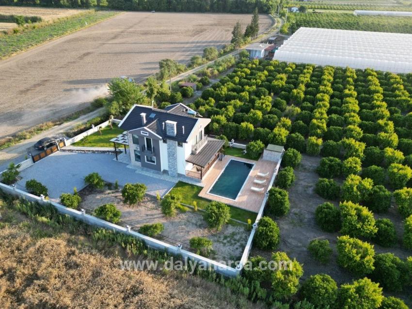 Вилла 4+1 На Продажу В Эскикёе, Расположенная На Участке Площадью 14 136 М2
