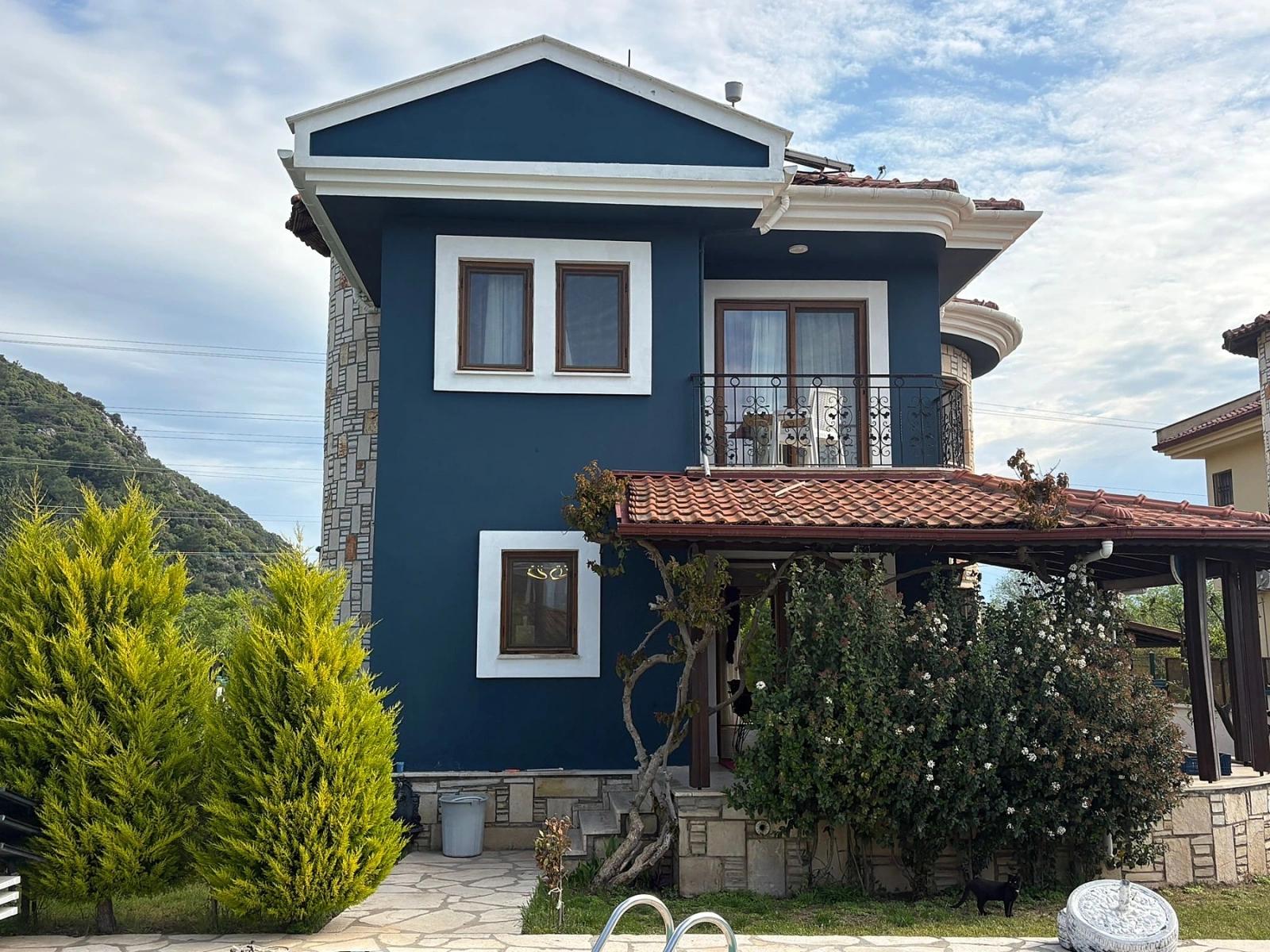 Dalyan Gülpınar'da 566m2 Arsa İçerisinde 3+1 Satılık Villa