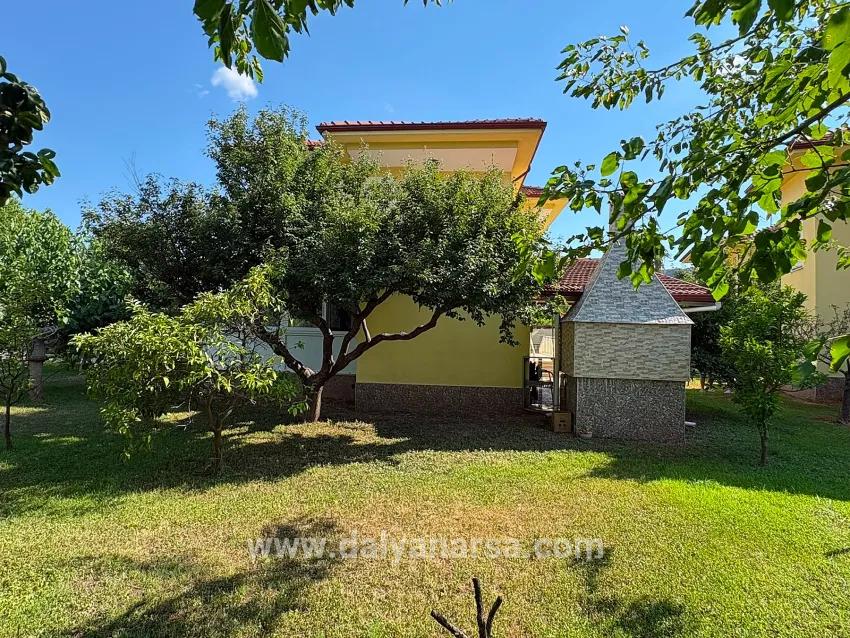 Dalyan Gülpınar 1000m2 Arsa İçinde 4+2 Satılık Villa