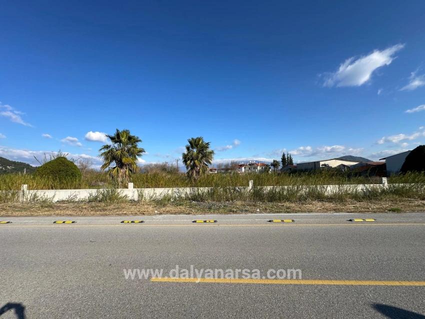 Dalyan Anayola Sıfır 5.111m2 Satılık Ticari-konut Arsası