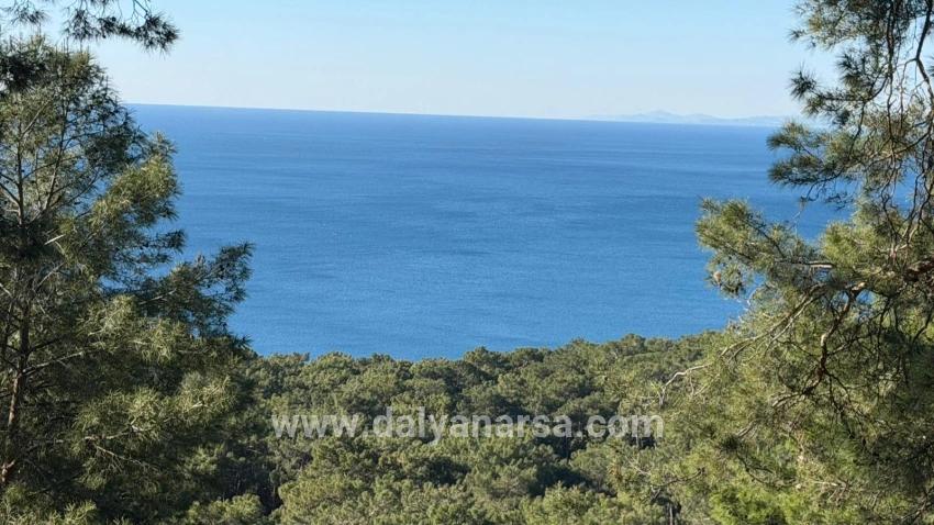Çandır'da Full Deniz Manzaralı 5715m2 Satılık 2b Tarla