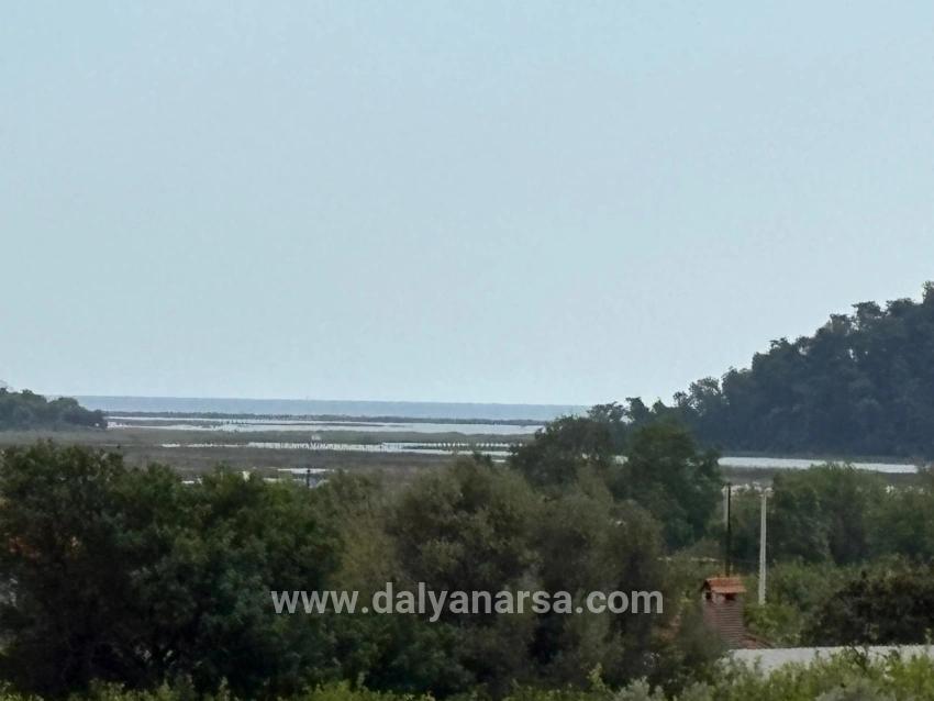 Çandır'da Deniz Ve Göl Manzaralı 1.721m2 Satılık Tarla