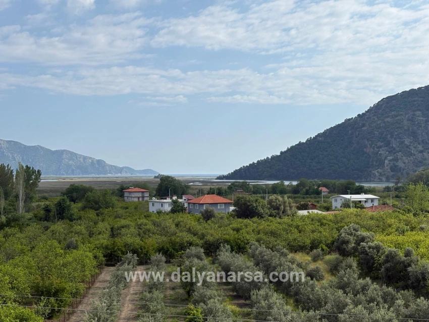 Çandır'da Deniz Ve Göl Manzaralı 1.721m2 Satılık Tarla