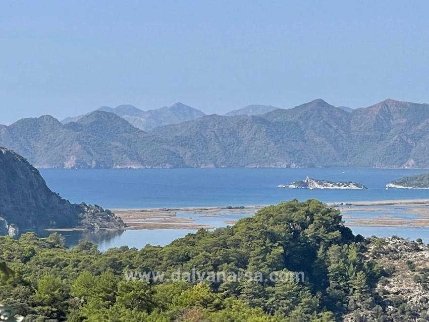 Gökbel'de Full Deniz Manzaralı 3514m2 Satılık Arsa