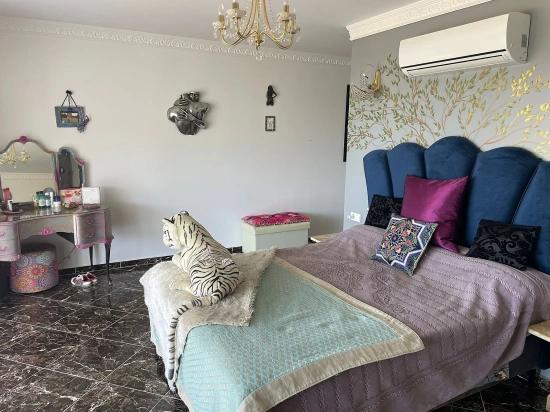 Gökbel'de Full Deniz Manzaralı 5000m2 Arsa İçerisinde Satılık Vıp Villa