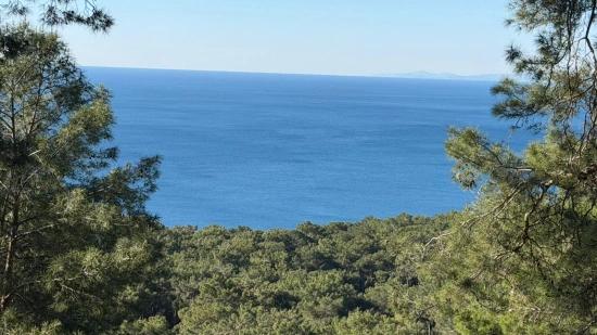 Çandır'da Full Deniz Manzaralı 5715m2 Satılık 2b Tarla