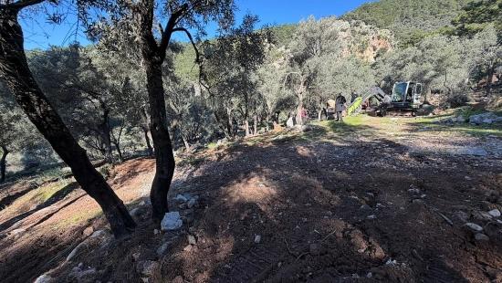 Çandır'da Full Deniz Manzaralı 5715m2 Satılık 2b Tarla