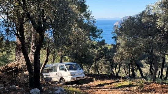 Çandır'da Full Deniz Manzaralı 5715m2 Satılık 2b Tarla