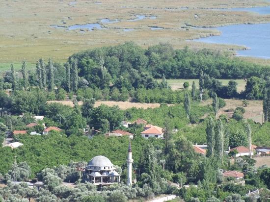 Çandır'da Göl Manzaralı 1252m2 Satılık Arsa