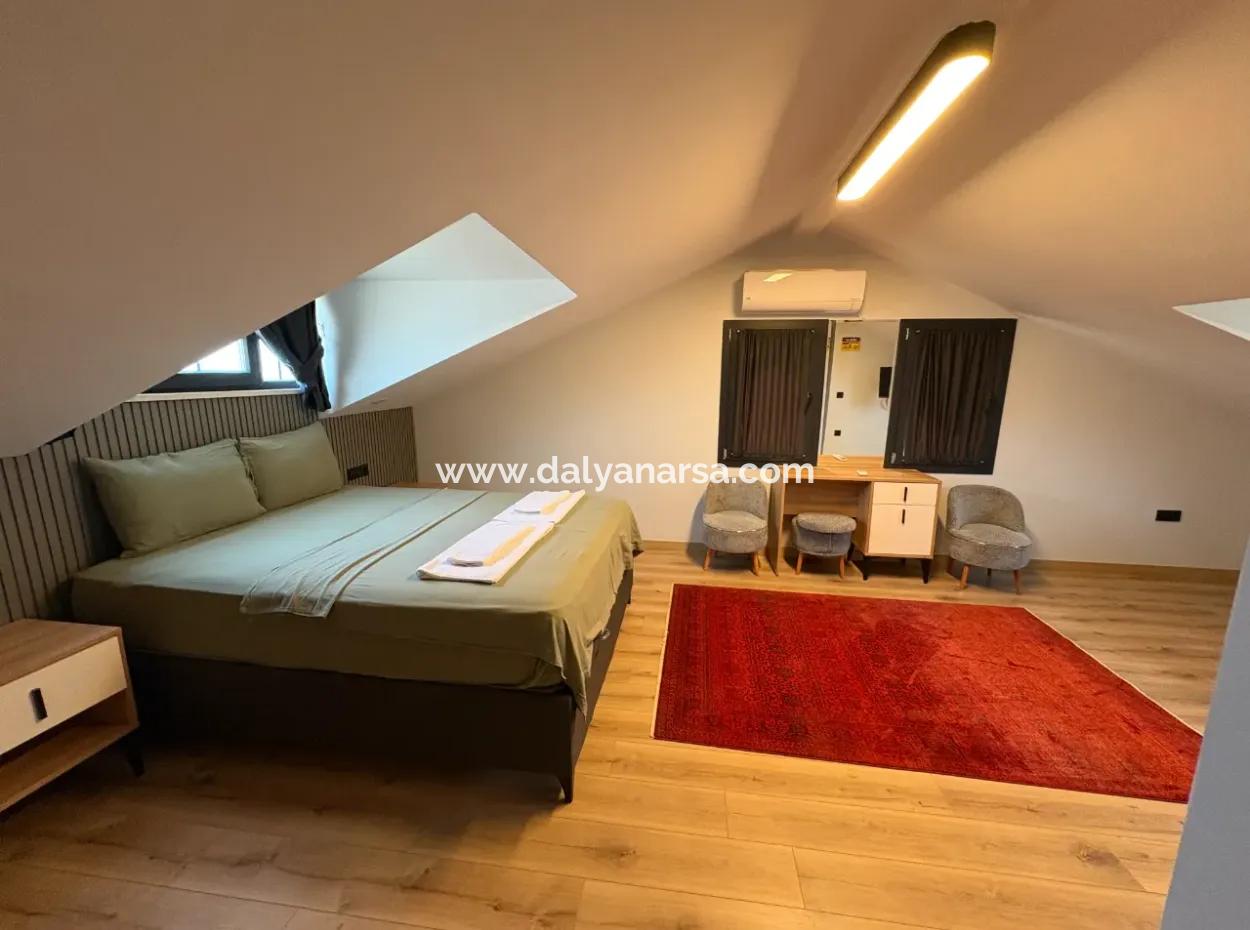 Dalyan'da Gülpınar'da Satılık 4+1 Villa