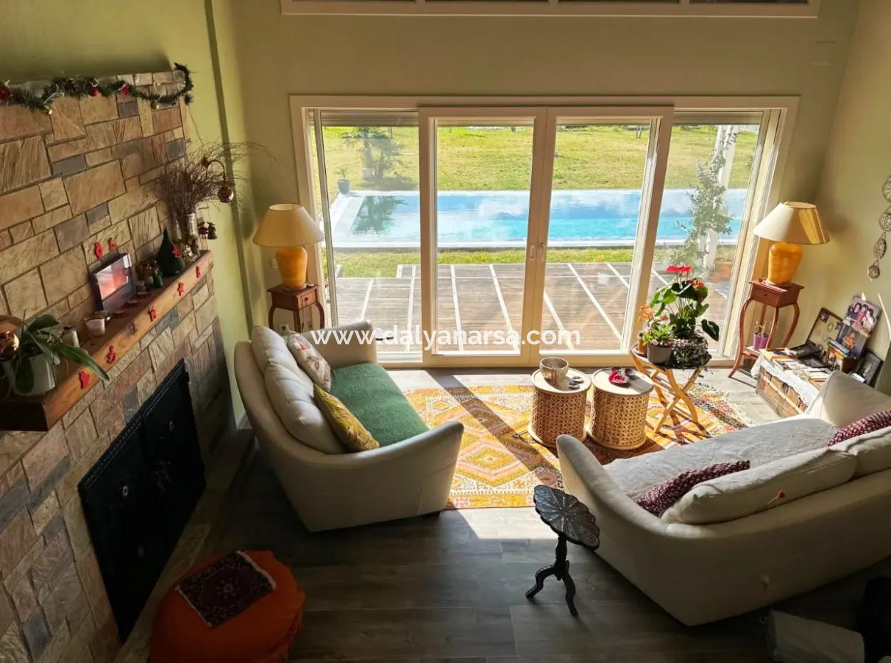 Dalyan Maraşda 5000M2 Arsa İçinde 3+1 Satılık Villa