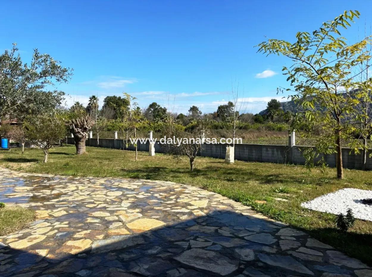 Dalyan Maraşda 5000M2 Arsa İçinde 3+1 Satılık Villa