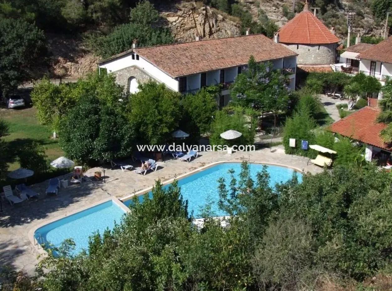 Çandır Satılık Otel Köyceğiz Dalyan Çandır 30 Odalı 5000M2 Arsa İçinde Satılık Otel