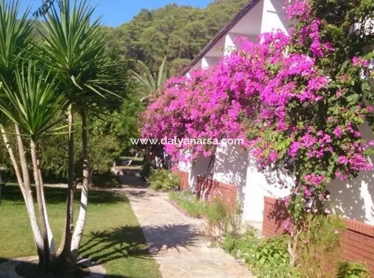 Çandır Satılık Otel Köyceğiz Dalyan Çandır 30 Odalı 5000M2 Arsa İçinde Satılık Otel