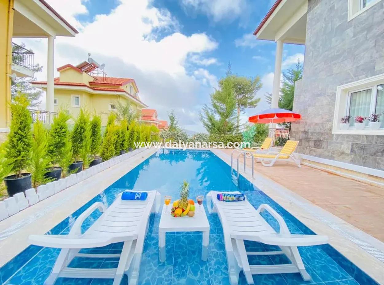 Fethiye Ovacık'ta 4+1 Satılık Villa