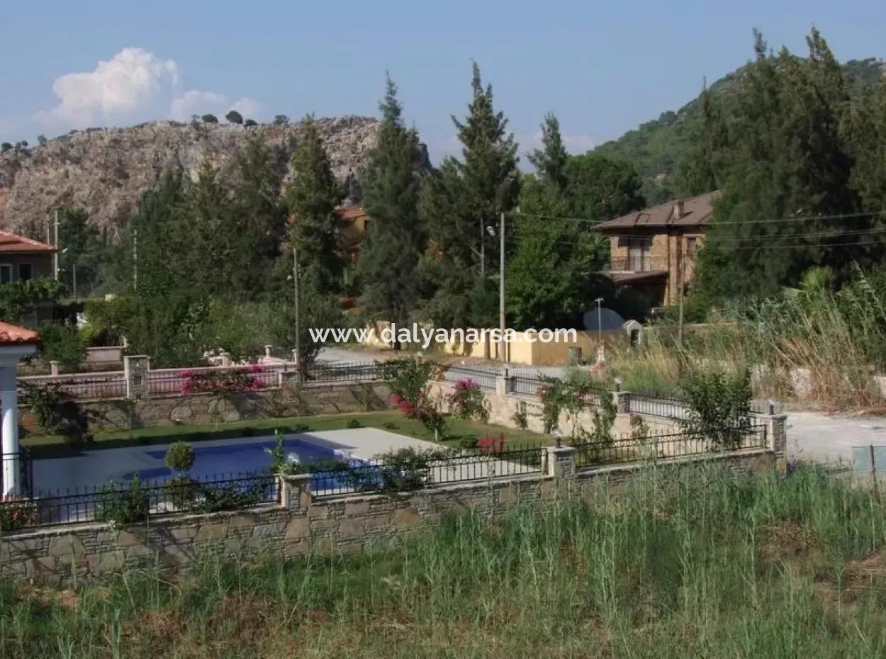 Dalyan Satılık Lüks Villa Dalyan Gülpınar Da 510M2 Arsa İçinde 4+1 Satılık Villa