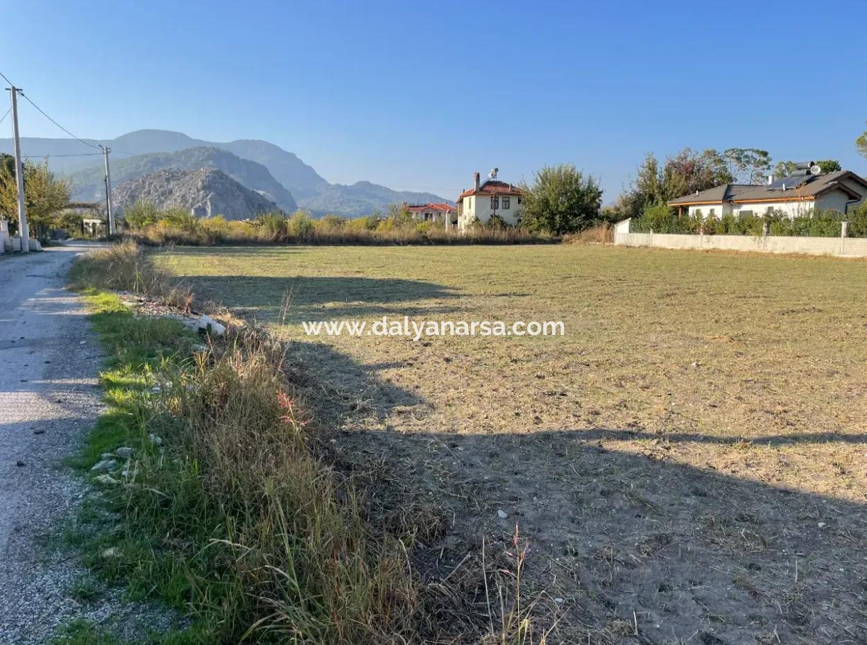 Dalyan'da Merkeze Yakın 4 Parsel Yanyana 2140M2 Satılık Arsa